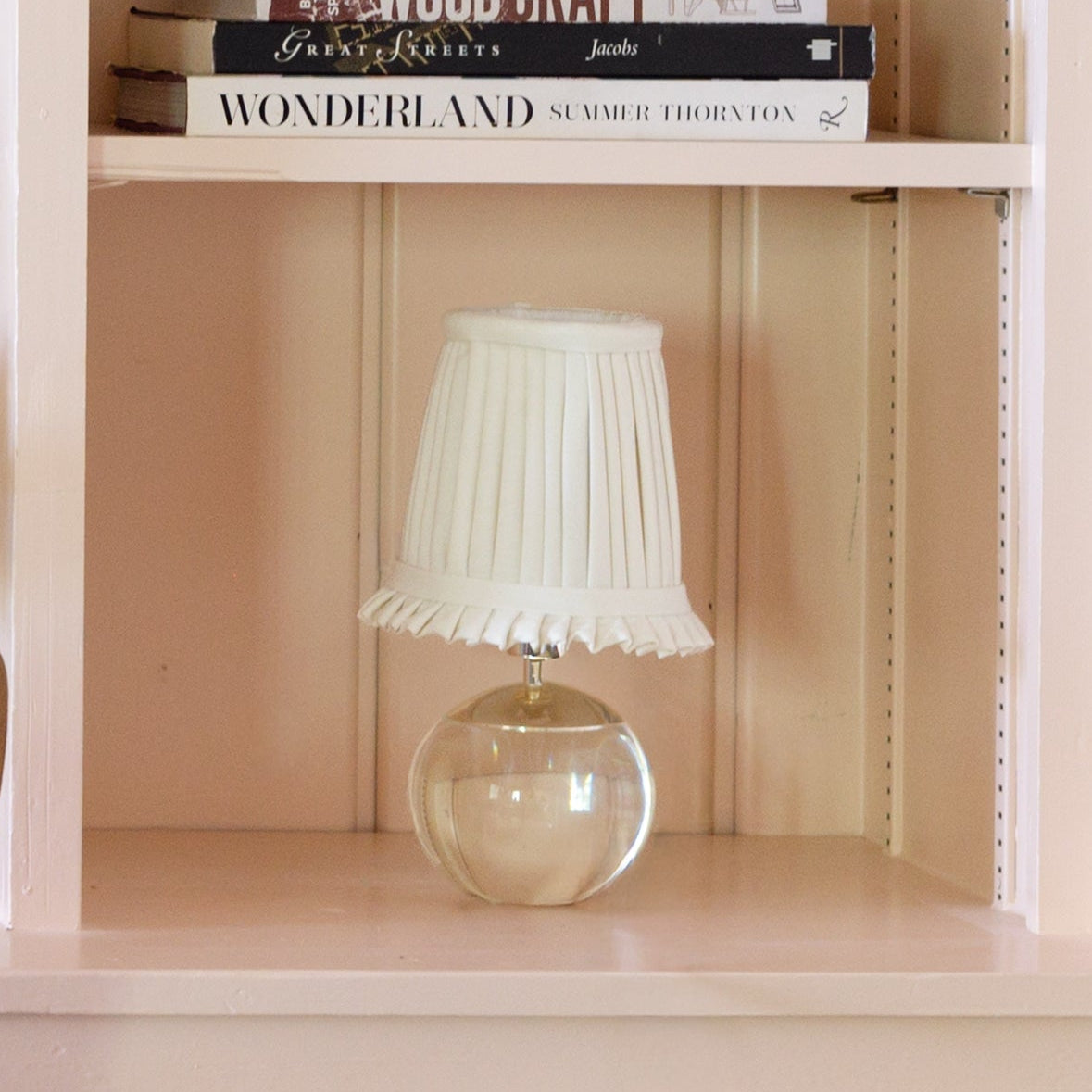 Gathered Pleat Ruffle Edge - Ivory